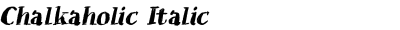 Chalkaholic Italic